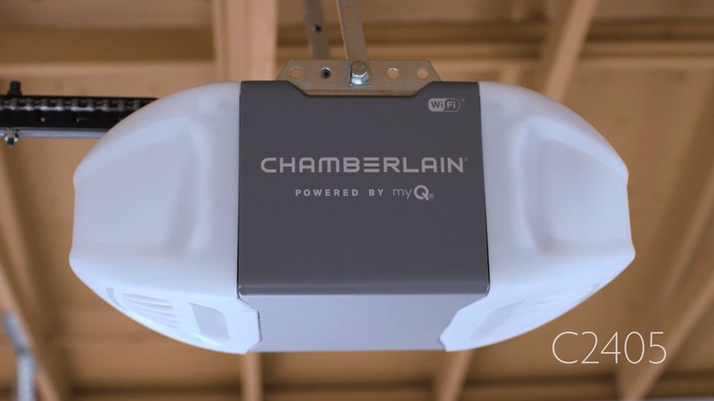 Chamberlain C2405 Review: 1/2 Hp Smart Chain Drive For Detached Garages