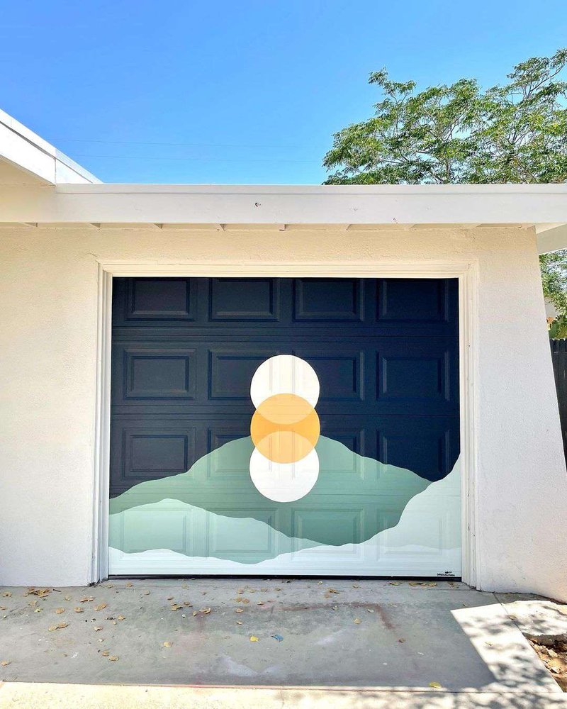 Creative Painting Ideas For Your Garage Door