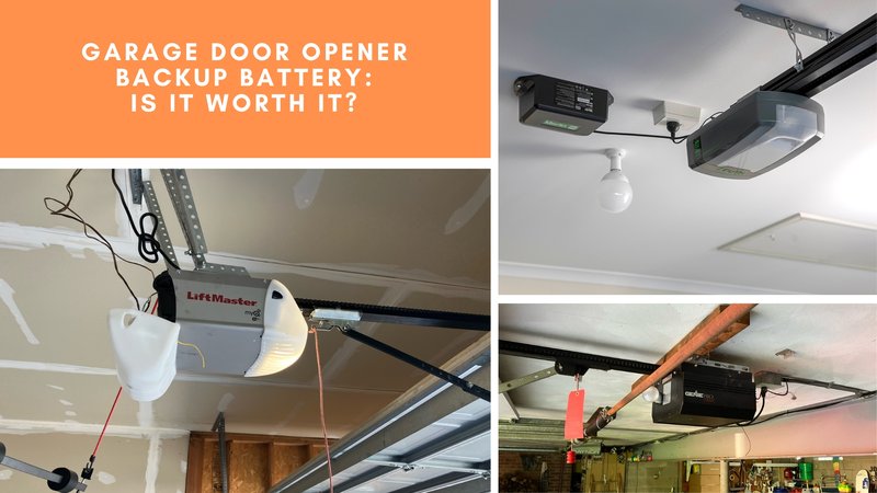 Garage Door Openers With Battery Backup: Essential For Power Outages