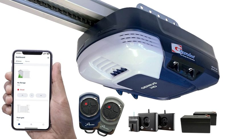 Garage Door Openers With Different Light Wattages: Brightness Comparison