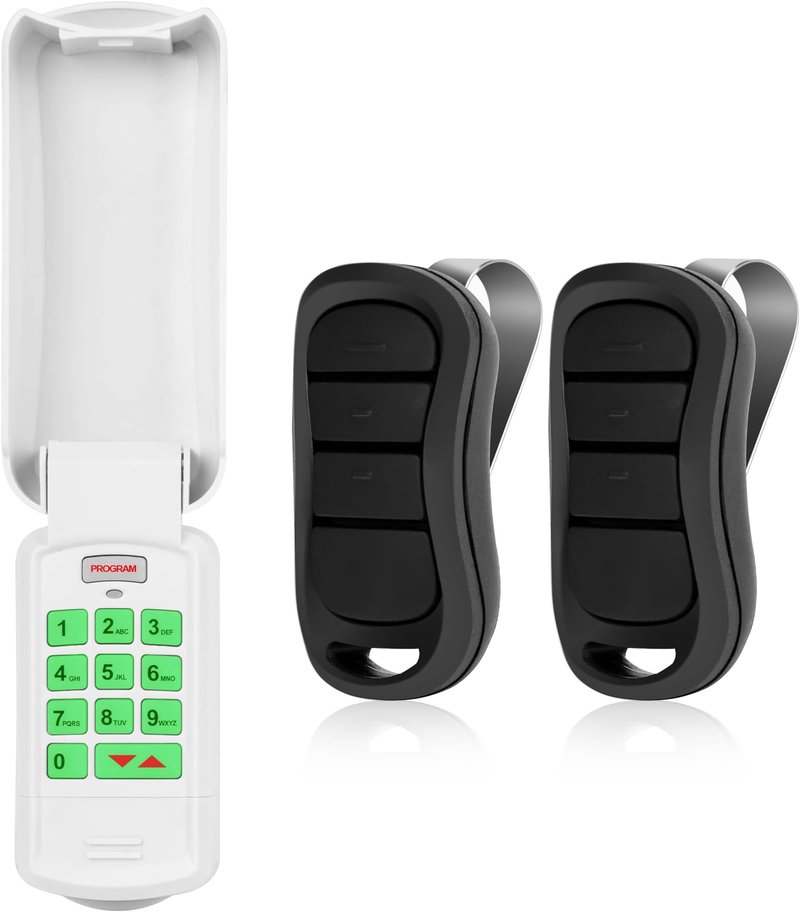 Garage Door Openers With Wireless Keypads: Features And Security