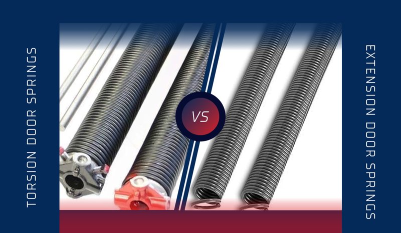 Garage Door Springs: Torsion Vs. Extension – Replacement And Maintenance