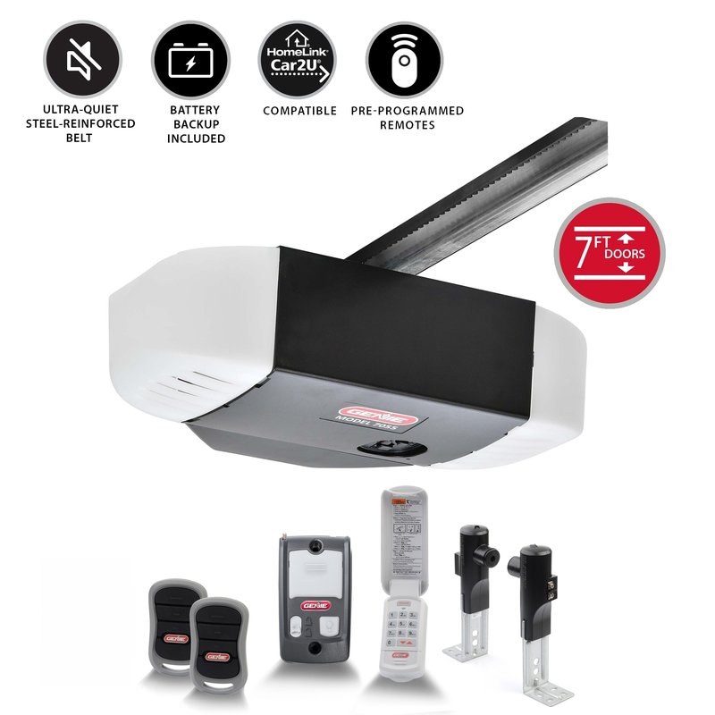 Genie 7055D-Tksv Review: Ultra-Quiet Belt Drive With Battery Backup