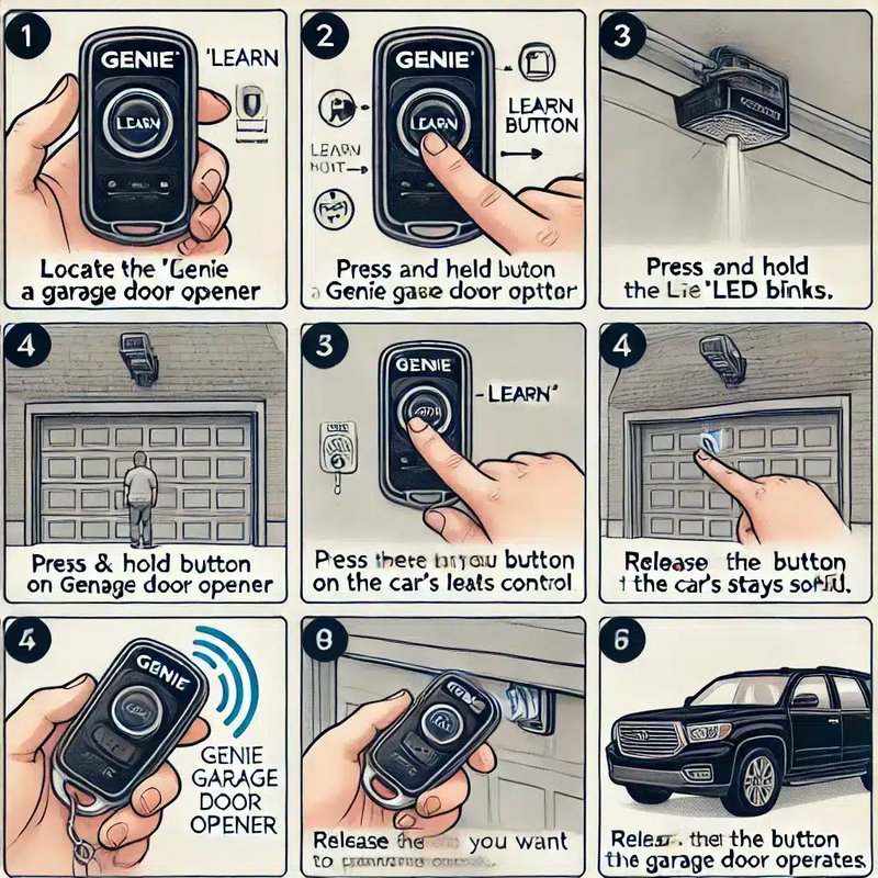 How To Connect Genie Motor Unit