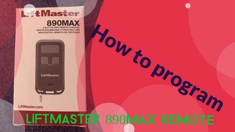 How To Connect Liftmaster Remote