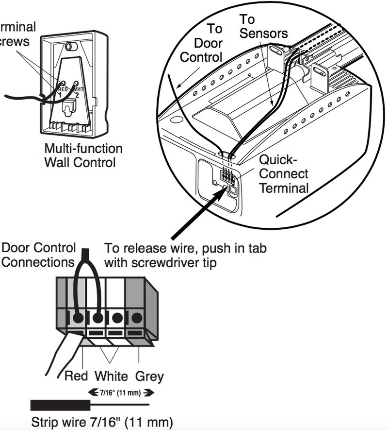 How To Connect Liftmaster Safety Sensor