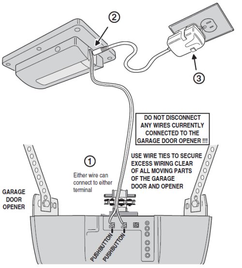 How To Connect Overhead Door Garage Door Opener