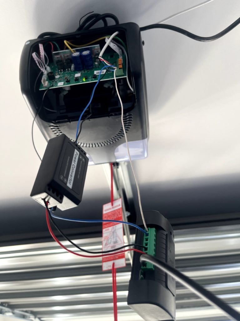 How To Connect Overhead Door Motor Unit