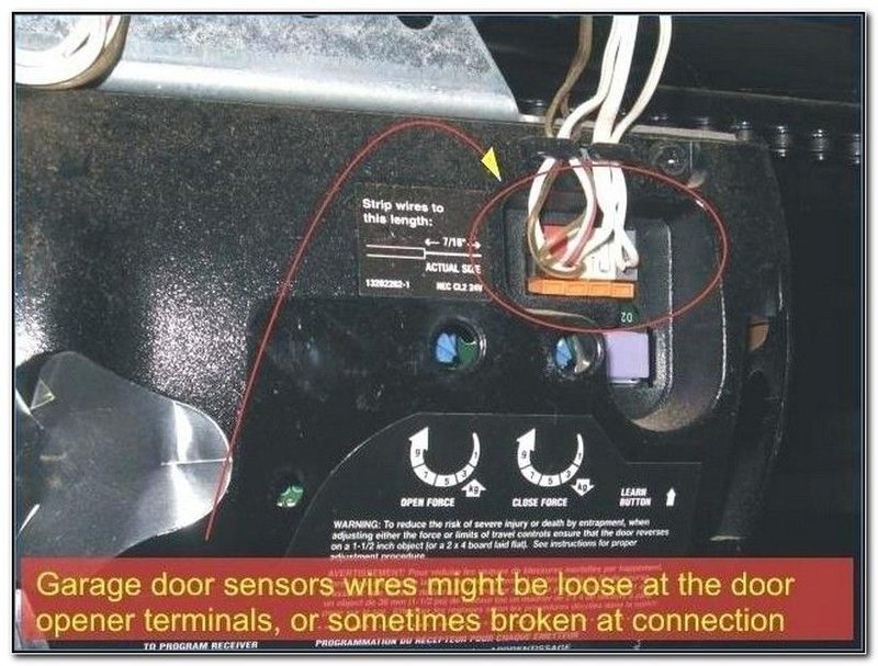 How To Disable Chamberlain Safety Sensor