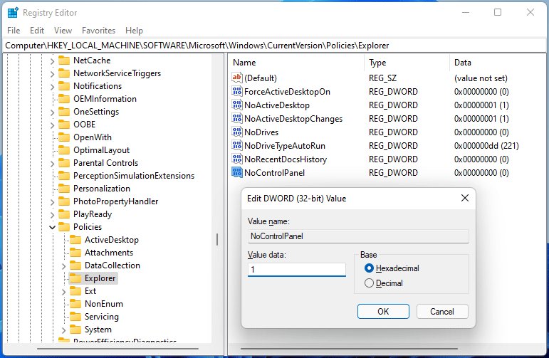 How To Disable Linear Control Panel