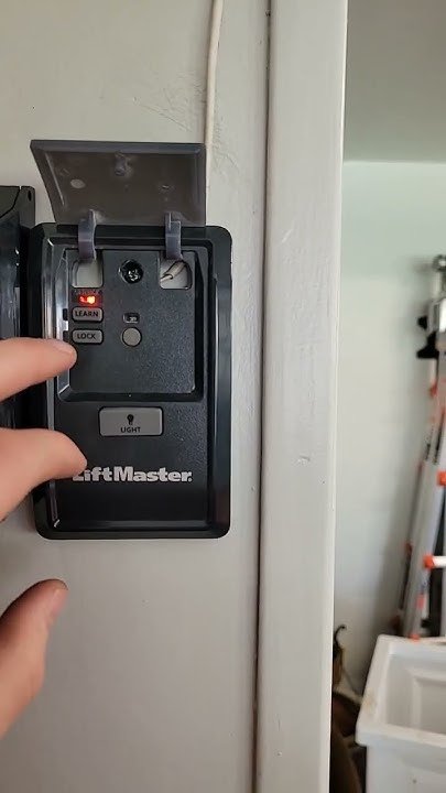 How To Fix Liftmaster Control Panel