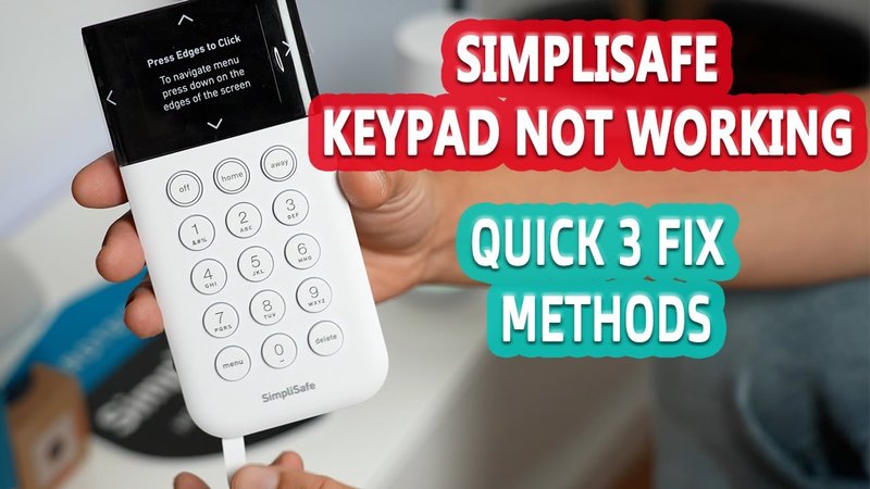 How To Fix Sears Keypad