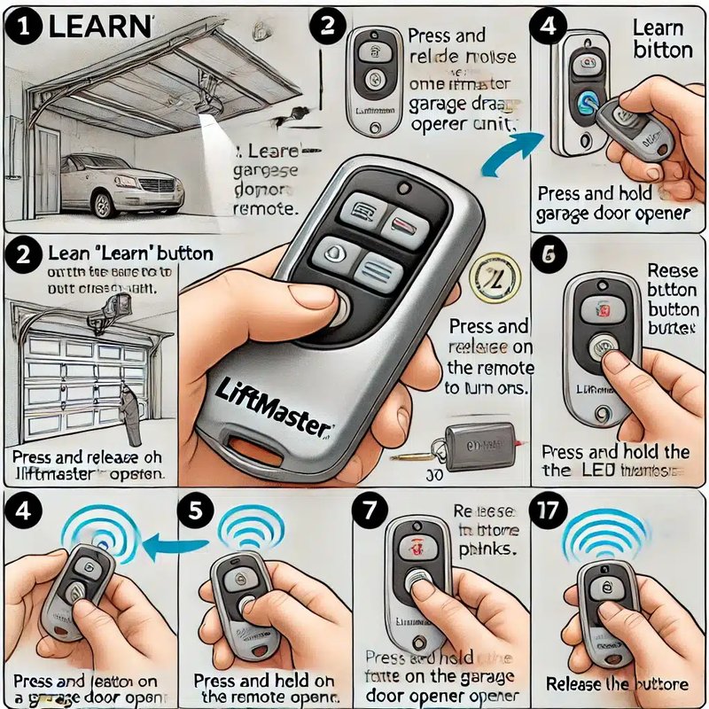 How To Install Liftmaster Remote
