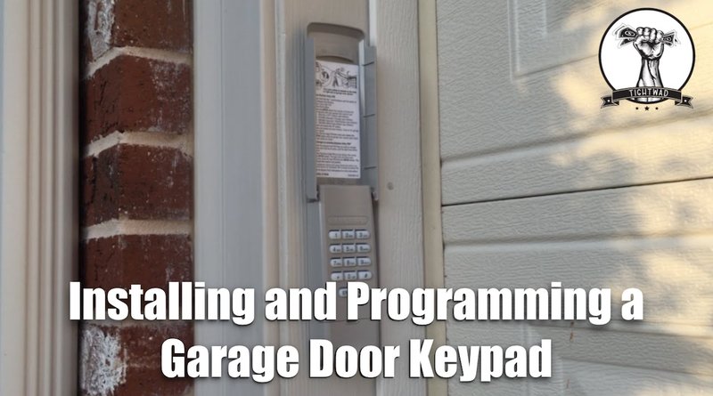 How To Install Overhead Door Keypad