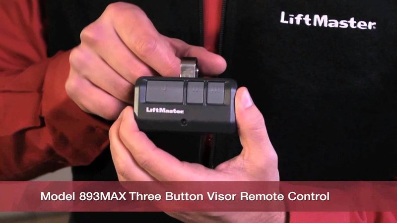 How To Program Liftmaster Remote