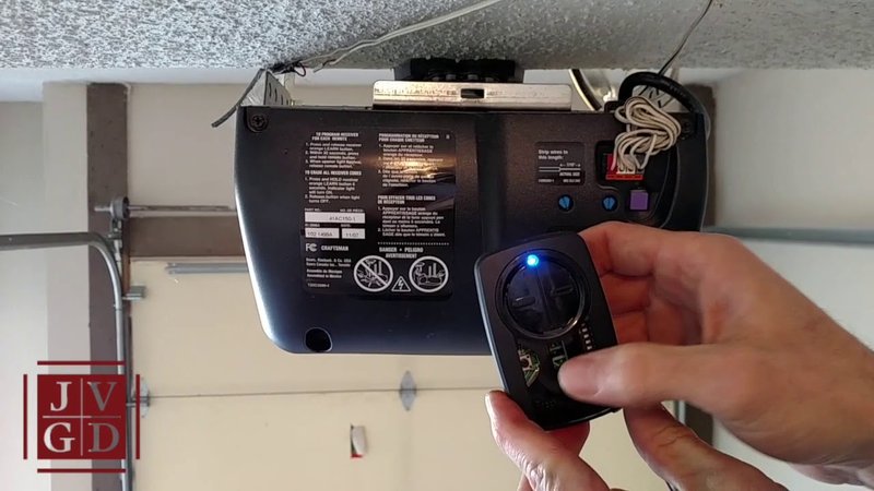 How To Program Overhead Door Control Panel