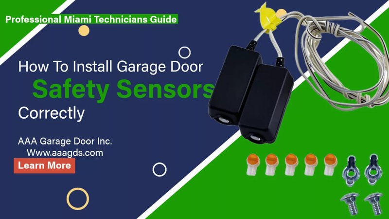 How To Program Overhead Door Safety Sensor