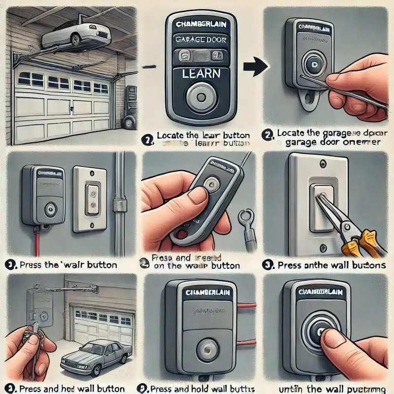 How To Program Overhead Door Wall Button