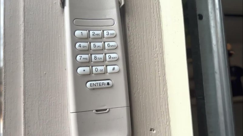 How To Replace Chamberlain Keypad
