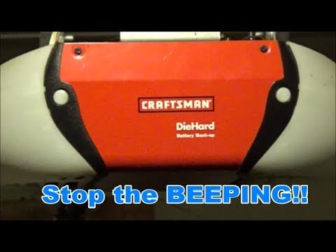 How To Replace Craftsman Battery Backup