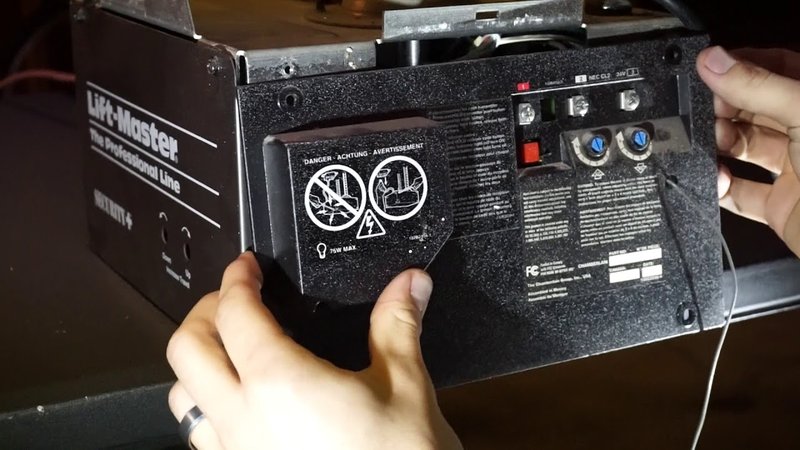 How To Reprogram Chamberlain Circuit Board