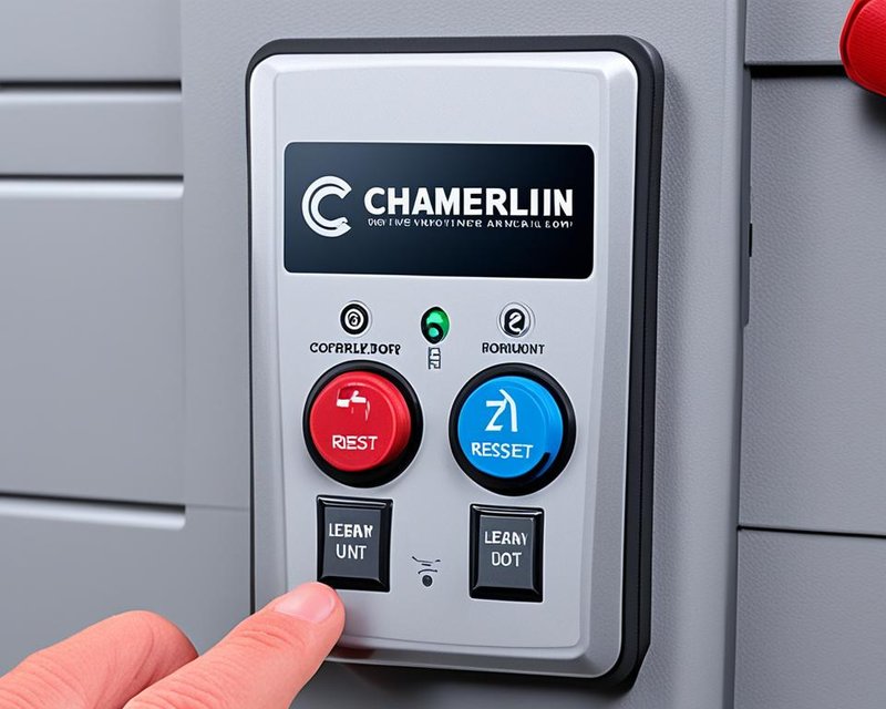 How To Reprogram Chamberlain Control Panel