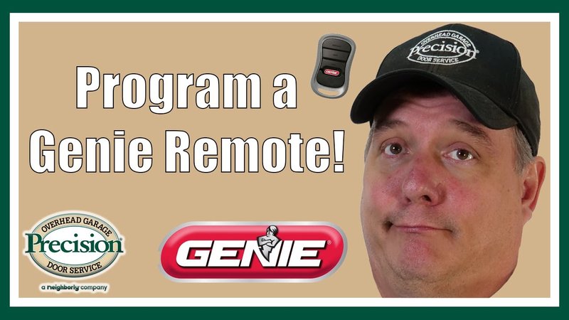 How To Reprogram Genie Remote