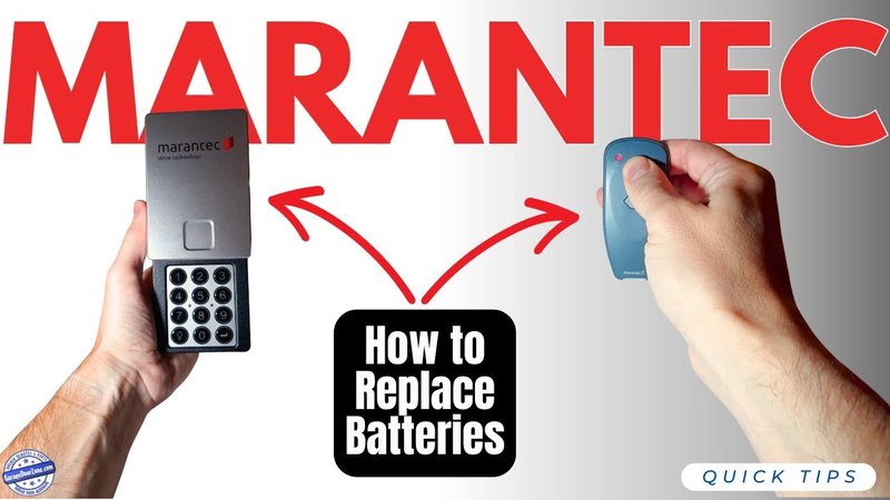 How To Reprogram Marantec Battery Backup