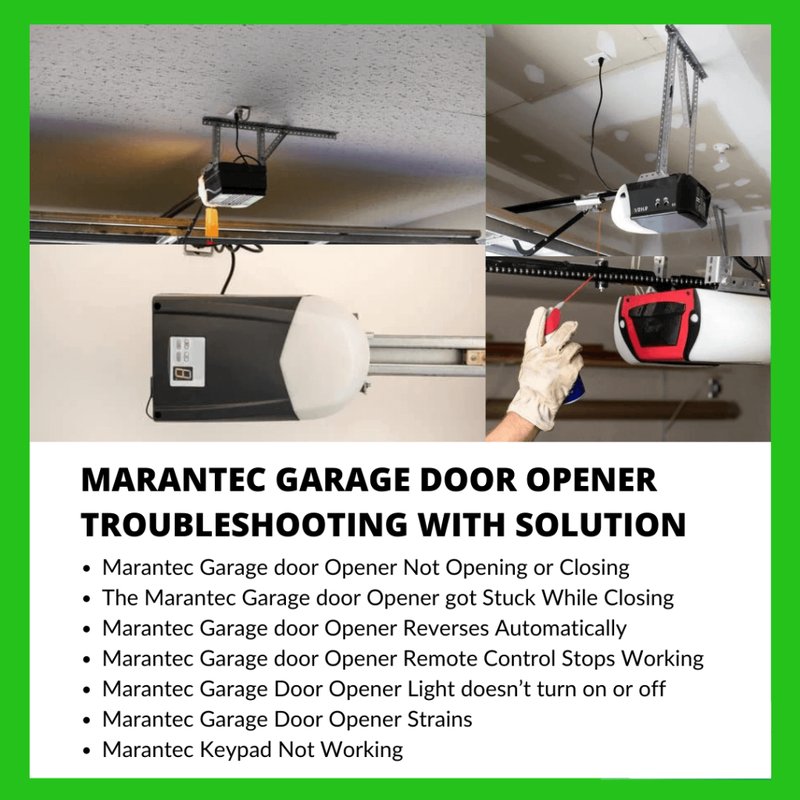 How To Reprogram Marantec Garage Door Opener
