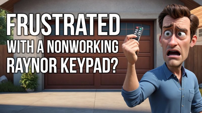 How To Reprogram Raynor Keypad