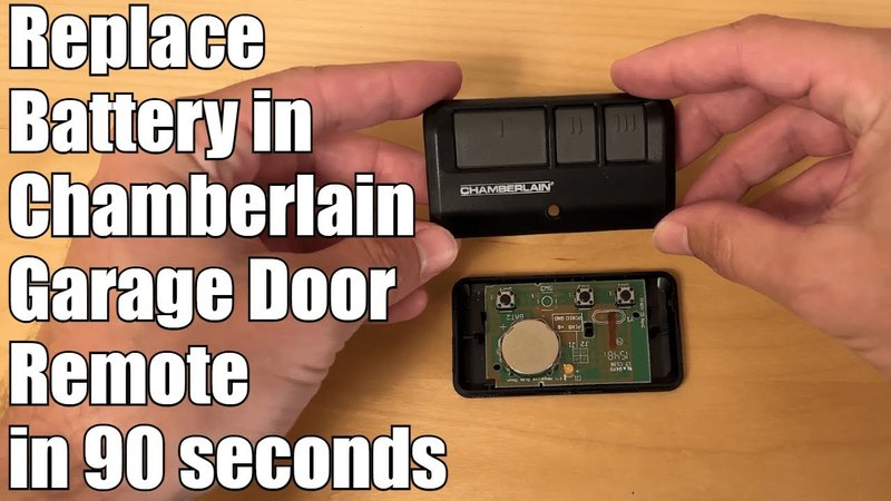 How To Reset Chamberlain Battery Backup