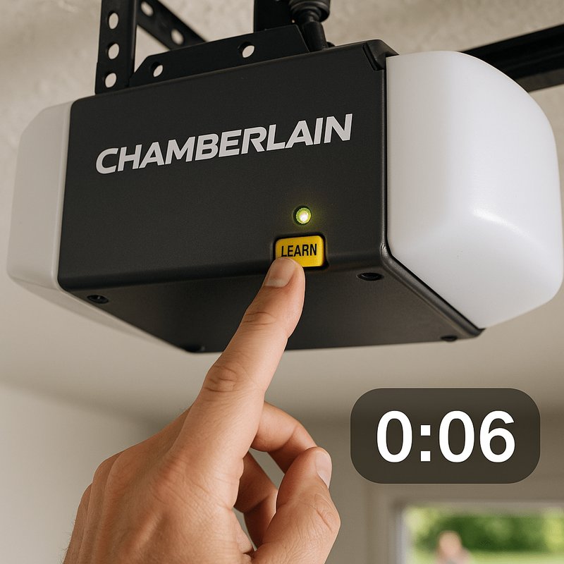 How To Reset Chamberlain Safety Sensor