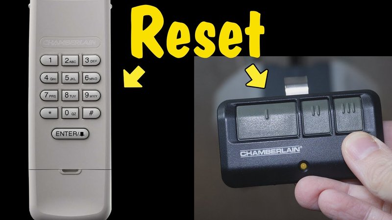 How To Reset Craftsman Wall Button