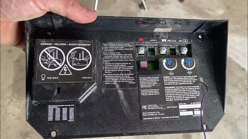 How To Reset Overhead Door Circuit Board