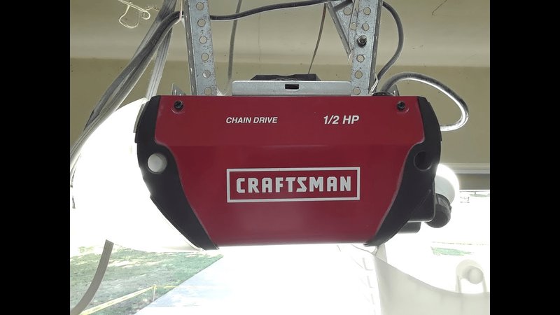 How To Test Craftsman Garage Door Opener