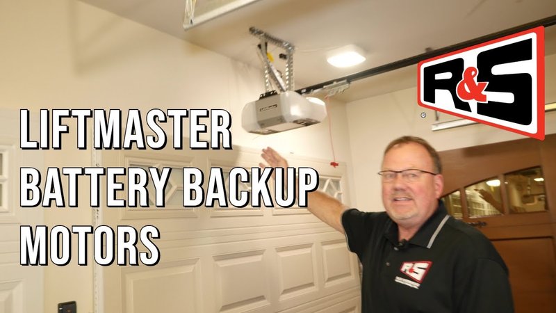 How To Test Liftmaster Battery Backup