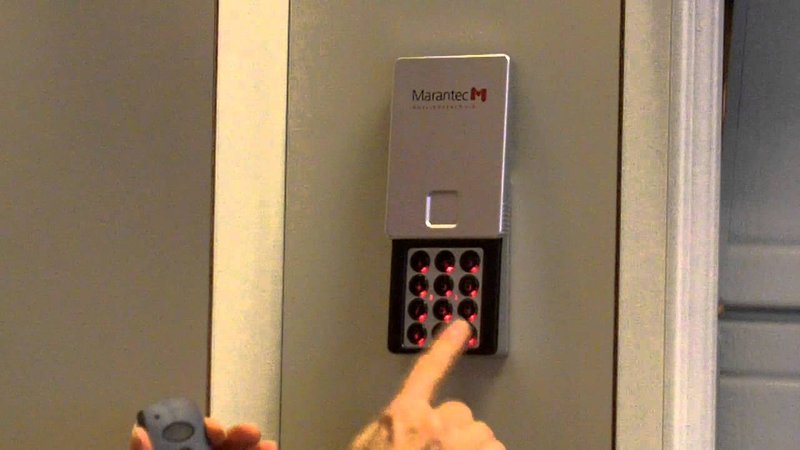 How To Test Marantec Keypad
