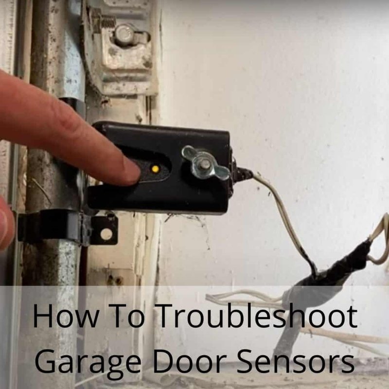 How To Troubleshoot Garage Door Opener Safety Sensor Misalignment