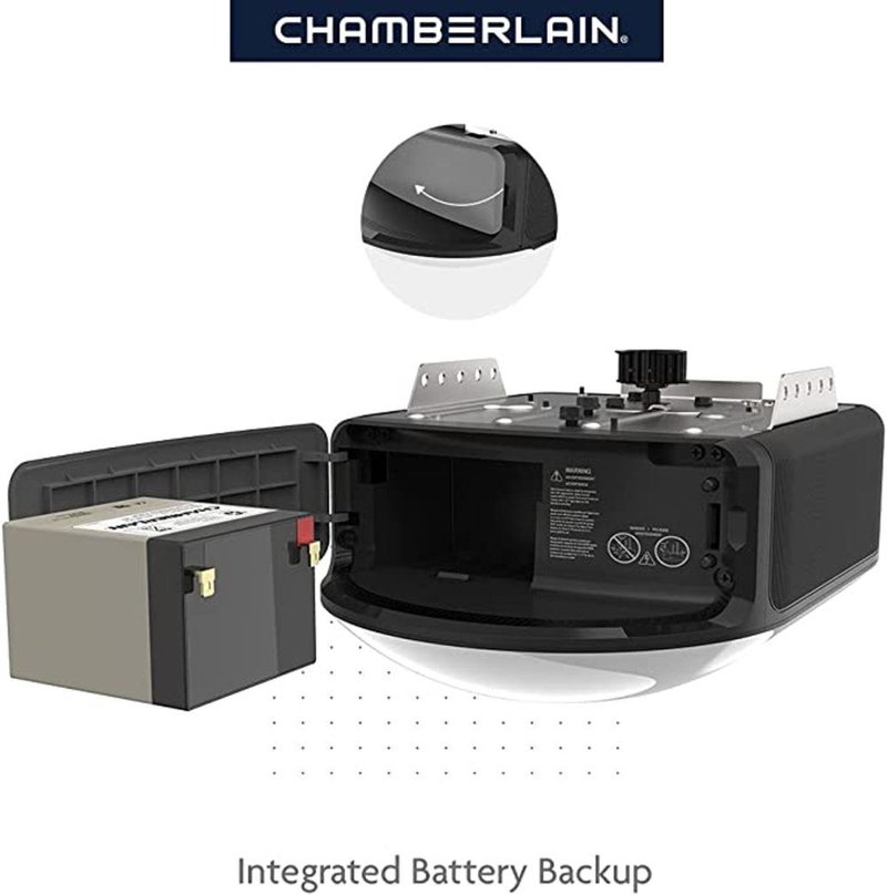 How To Use Chamberlain Battery Backup