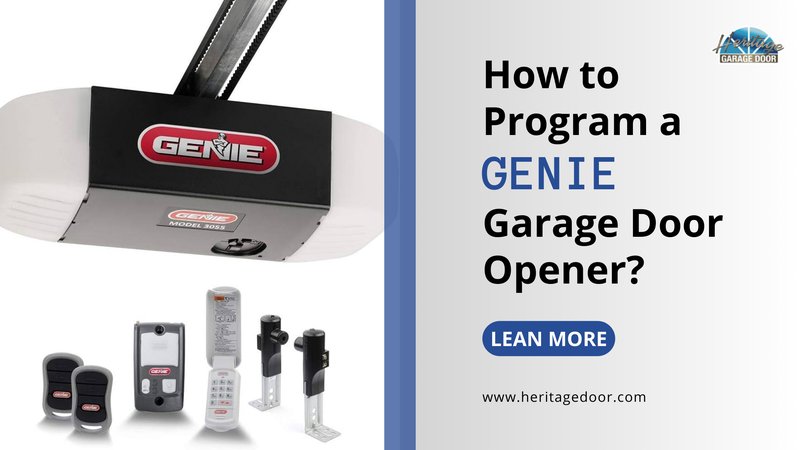 How To Use Genie Motor Unit