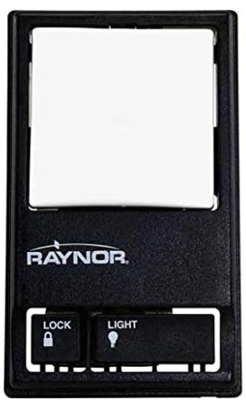 How To Use Raynor Control Panel