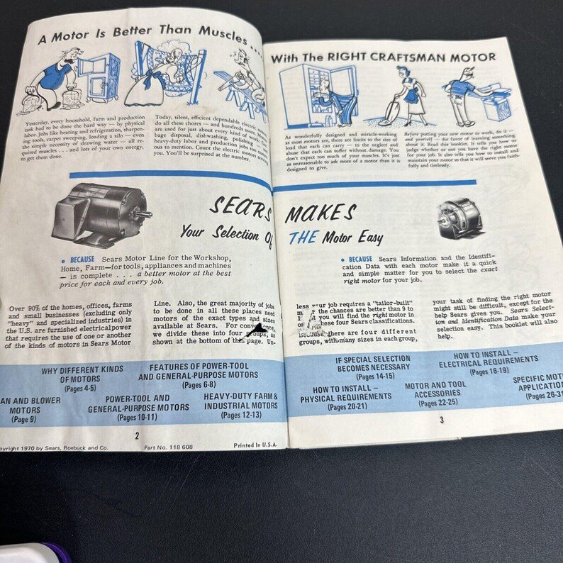 How To Use Sears Motor Unit