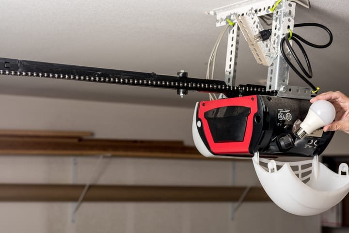 Integrated Led Lighting Vs. Standard Bulbs In Garage Door Openers