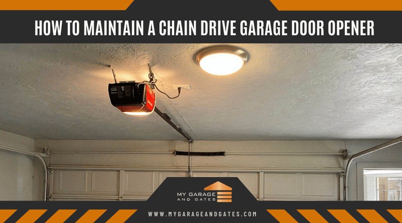 Maintaining Your Garage Door Opener'S Chain Or Belt Drive