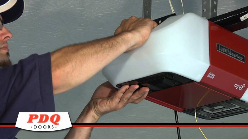 Replacing Your Garage Door Opener'S Battery Backup Unit