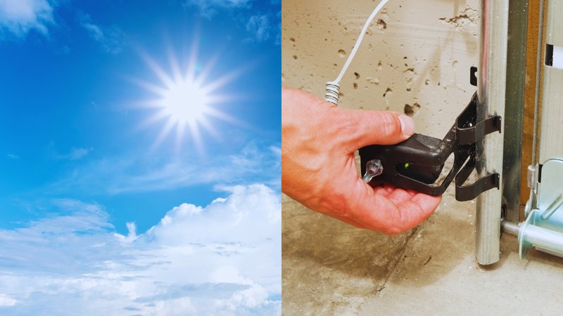 Sunlight Interference With Garage Door Sensors: Solutions And Sun Shields